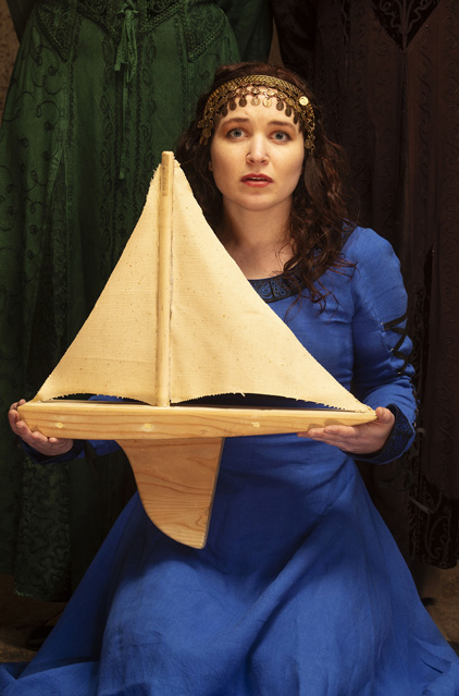 The Snake Leaves Princess with her boat