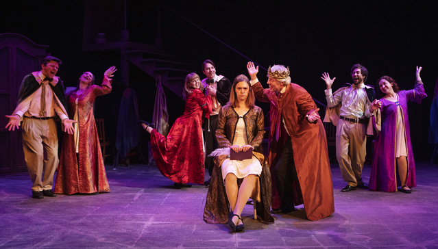 The Princess Who Won't Laugh. Ryan Parker Knox, Claire Hancock, Patty Gallagher, Aaron Shand, Holly Griffith, Joseph McGrath, Hunter Hnat and Bryn Booth.