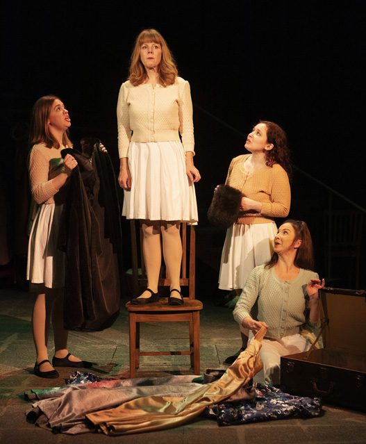 You were noticed too soon. Holly Griffith, Patty Gallagher, Bryn Booth and Claire Hancock.