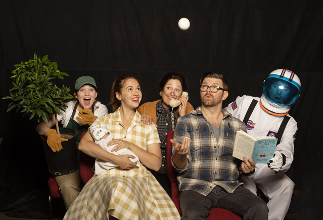 Bryn Booth, Holly Griffith, Kathryn Kellner Brown, Ryan Parker Knox and Hunter Hnat