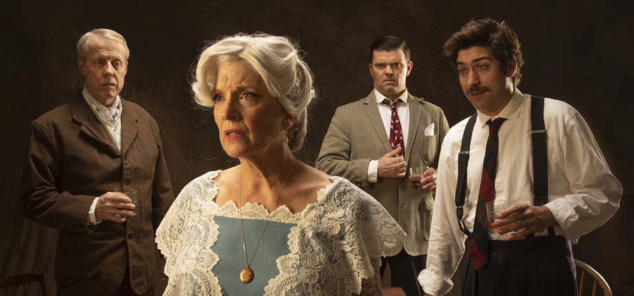 Joseph McGrath as James, Theresa McElwee as Mary, Ryan Parker Knox as Jamie and Hunter Hnat as Edmund