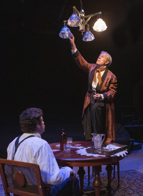 Hunter Hnat as Edmund and Joseph McGrath as James