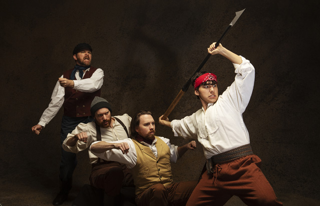 Ryan Parker Knox, Christopher Pankratz, Aaron Shand and Eduardo Rodriguez